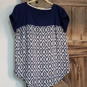 Tribal print blouse